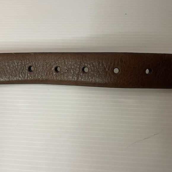 Trafalgar Potomac Brown Italian Leather Belt size 36 NWT - Picture 8 of 9